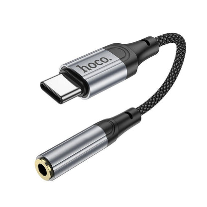 Adaptor Audio USB-C - 3.5mm HOCO LS36, Gri