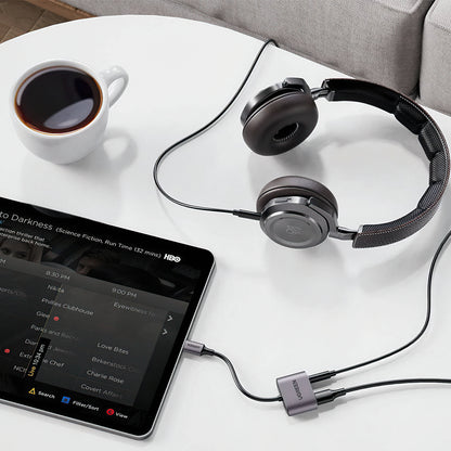 Adaptor Audio USB-C - 3.5mm / USB-C UGREEN CM231, Gri