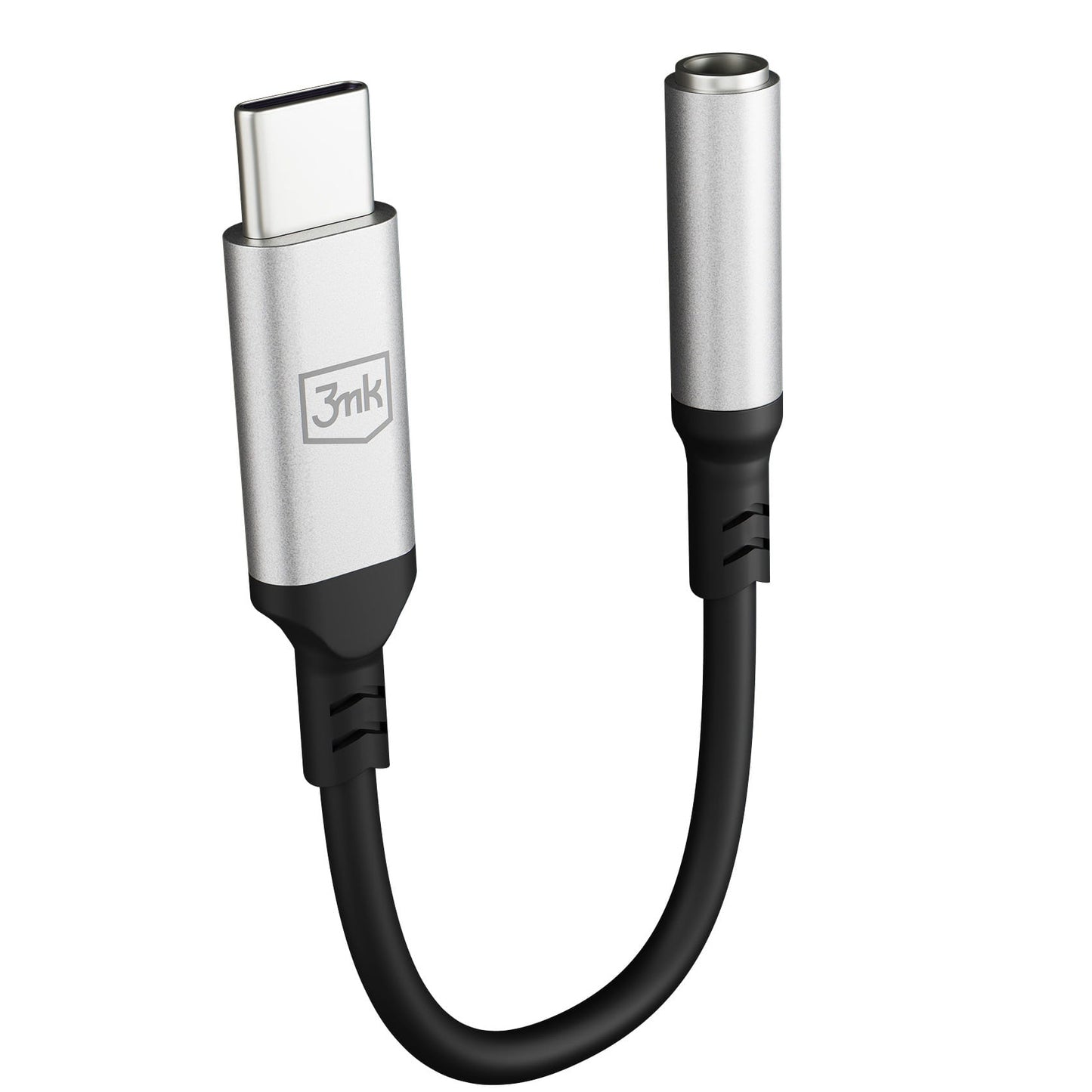 Adaptor Audio USB-C - 3.5mm 3MK, Argintiu
