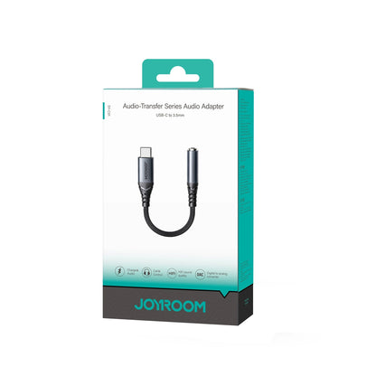 Adaptor Audio USB-C - 3.5mm Joyroom SY-C01, Negru