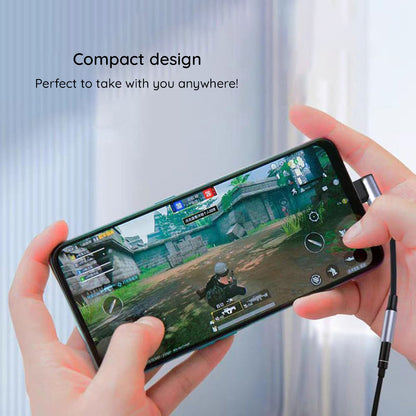 Adaptor Audio USB-C - 3.5mm Techsuit AC7 MusicDox, Gri