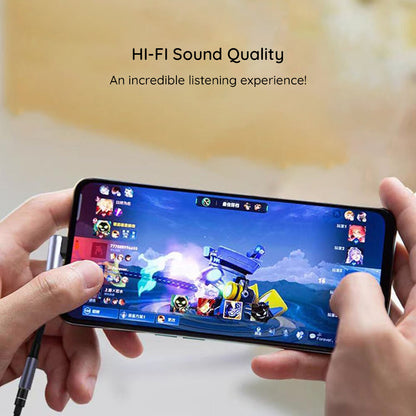 Adaptor Audio USB-C - 3.5mm Techsuit AC7 MusicDox, Gri