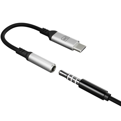Adaptor Audio USB-C - 3.5mm 3MK, Argintiu