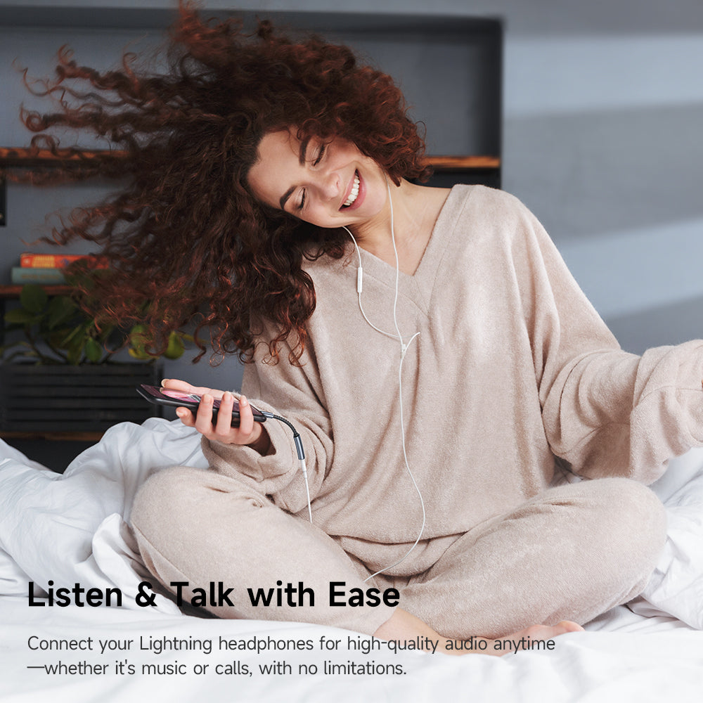 Adaptor Audio USB-C - Lightning McDodo CA-4870, Gri