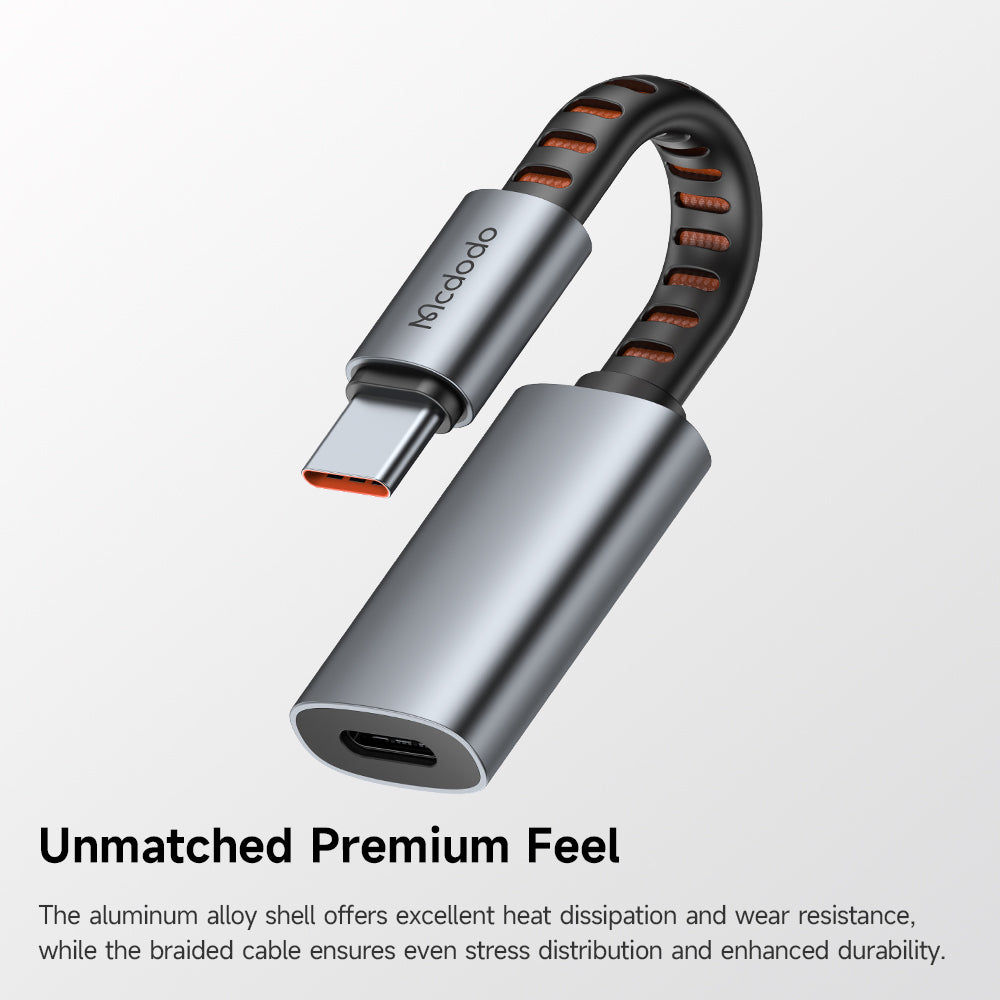 Adaptor Audio USB-C - Lightning McDodo CA-4870, Gri