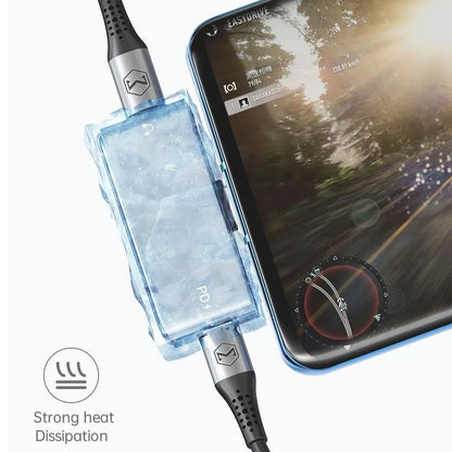 Adaptor Audio USB-C - USB-C / USB-C McDodo CA-7670, Negru