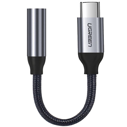 Adaptor Audio USB-C - 3.5mm UGREEN AV142, Gri