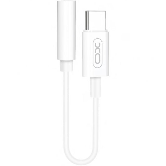 Adaptor Audio USB-C - 3.5mm XO Design NB-R161, Alb