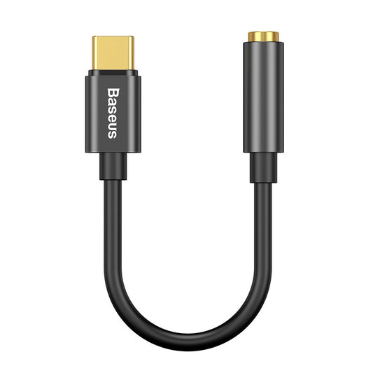 Adaptor Audio USB-C - 3.5mm Baseus L54, Negru CATL54-01