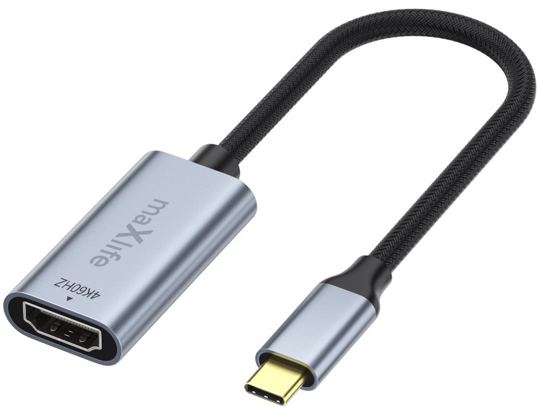 Adaptor Audio si Video USB-C - HDMI MaXlife MXHC-01, Gri
