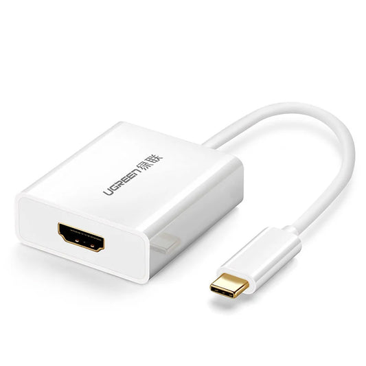 Adaptor Audio si Video USB-C - HDMI UGREEN, Alb