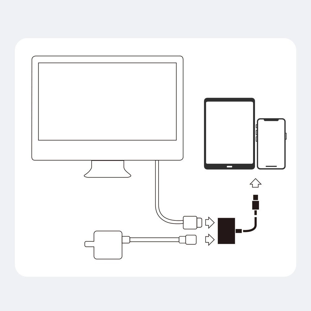 Adaptor Audio si Video Lightning - HDMI / Lightning Joyroom S-H141, Alb
