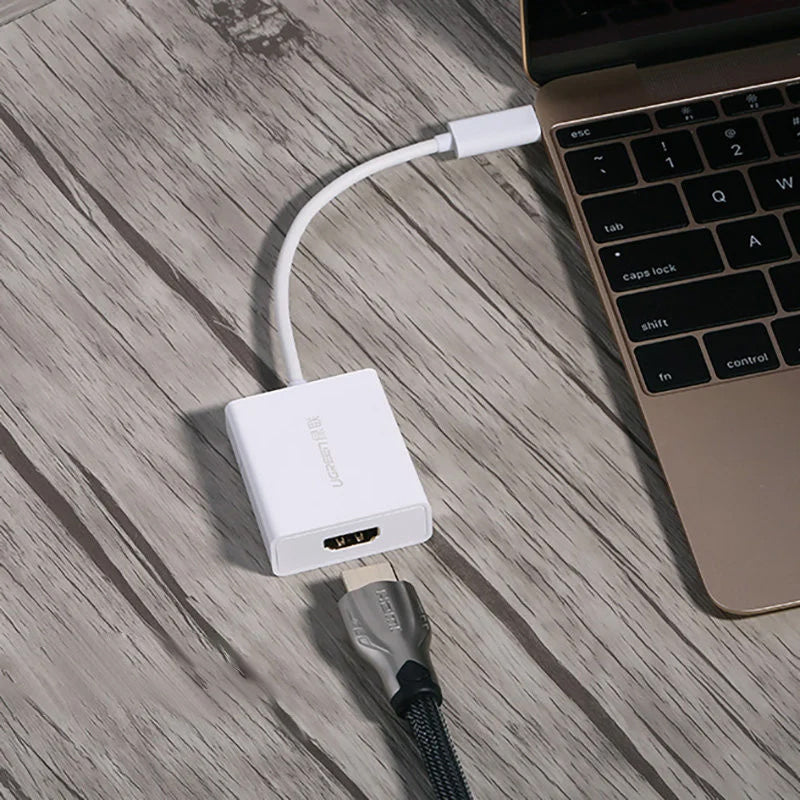 Adaptor Audio si Video USB-C - HDMI UGREEN, Alb