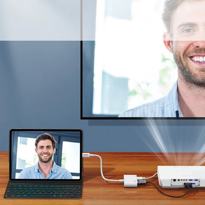 Adaptor Audio si Video Lightning - HDMI / Lightning Joyroom S-H141, Alb