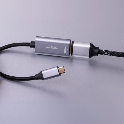 Adaptor Audio si Video USB-C - HDMI MaXlife MXHC-01, Gri