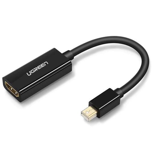 Adaptor Video UGREEN MD112 (10461),  MiniDisplayPort - HDMI, Negru
