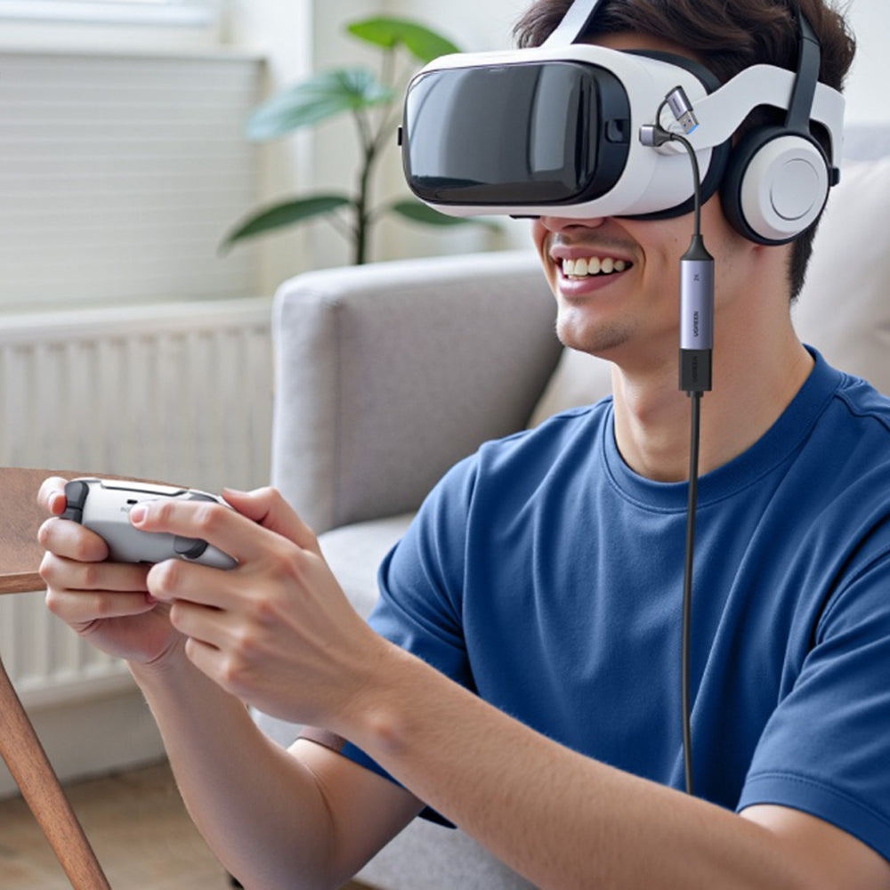 Adaptor Audio si Video USB-A / USB-C - HDMI UGREEN CM629 (15389), Gri