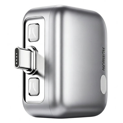 Adaptor Auto Disconnect USB-C KUWAJIA KH-51 pentru Alimentare cu Deconectare Automata si Protectie Baterie, Argintiu