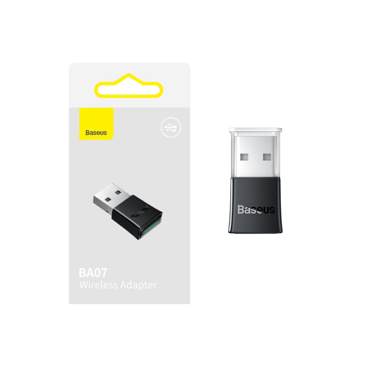 Adapter Baseus Bluetooth USB BA07, czarny ZJBA01010001 