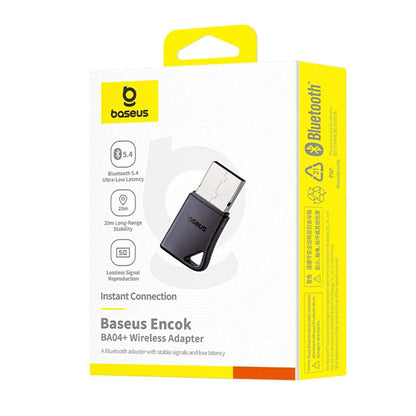 Adaptor Bluetooth USB Baseus Encok BA04+, Negru A10082600121-00