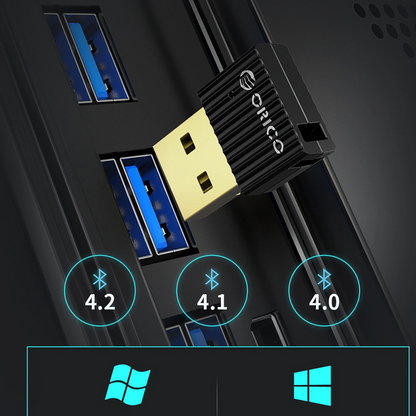 Adaptor Bluetooth USB Orico BTA-53, Negru