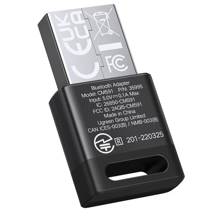 Adaptor Bluetooth USB UGREEN CM591 (35995), Negru