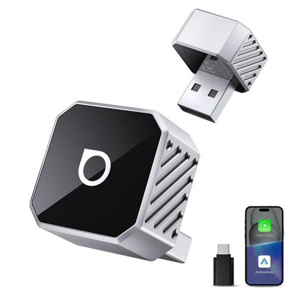 Adaptor Carplay / Android Auto Wireless Ottocast Mini Cube Style C pentru Apple iPhone / Android Series CP88-T3