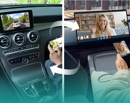 Adaptor Carplay / Android Auto Wireless Ottocast OttoAibox P3 Pro pentru Apple iPhone / Android Series PCS61-T
