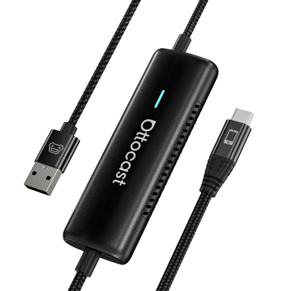 Adaptor Carplay / Android Auto Ottocast Mirror Touch pentru Apple iPhone / Android Series CA450-T