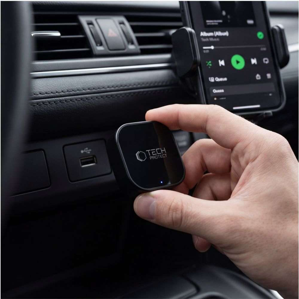 Adaptor Carplay / Android Auto Wireless Tech-Protect UltraBoost CA01 pentru Apple iPhone / Android Series