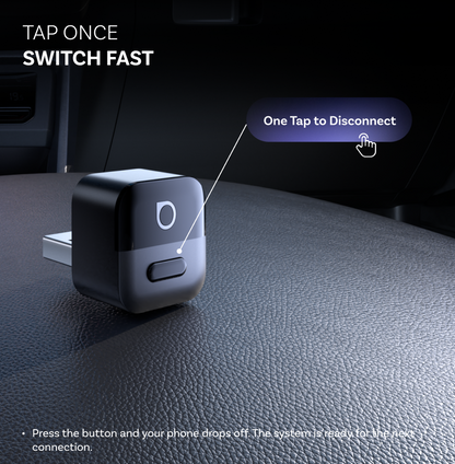 Adaptor Carplay / Android Auto Wireless Ottocast Mini Pico Style A pentru Apple iPhone / Android Series CA525-T