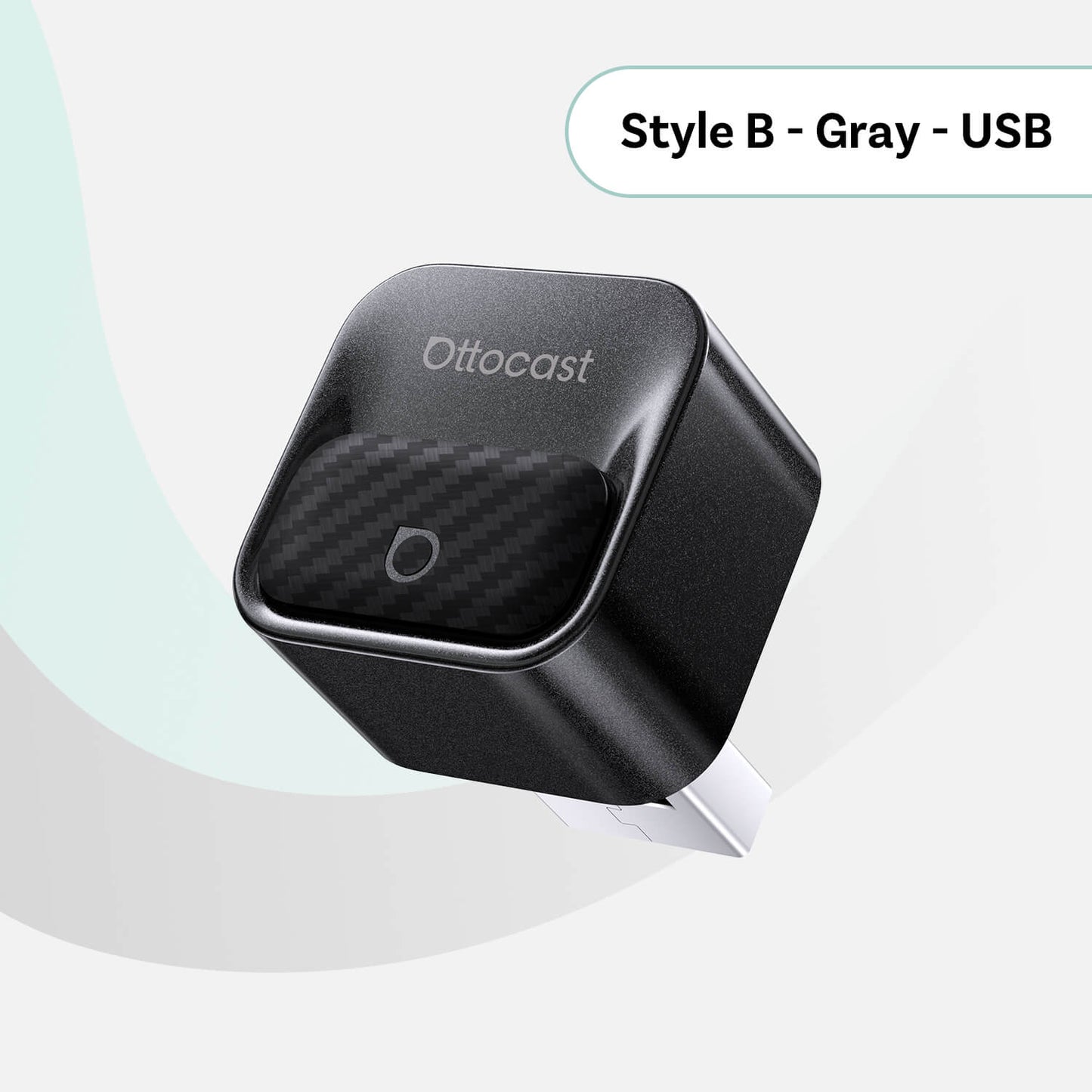 Adaptor Carplay / Android Auto Wireless Ottocast Mini Pico Style B pentru Apple iPhone / Android Series CA525-T3