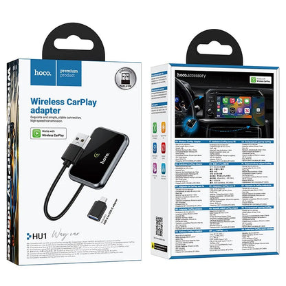 Adaptor Carplay Wireless HOCO HU1 pentru Apple iPhone Series