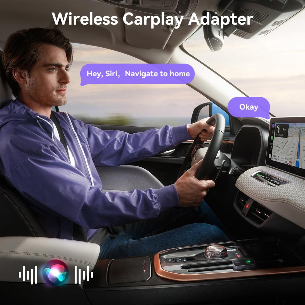 Adaptor Carplay Wireless XO Design CZ016 pentru Apple iPhone Series