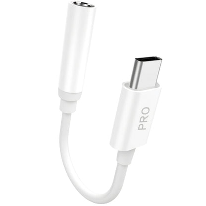 Adaptor Audio USB-C - 3.5mm Dudao L16CPro, Alb