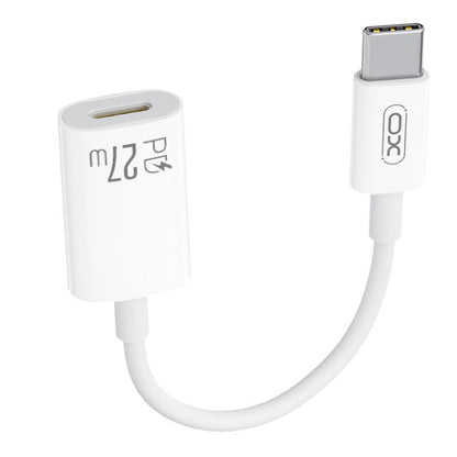 Adaptor Date si Incarcare USB-C - Lightning XO Design NB-R268A, Alb