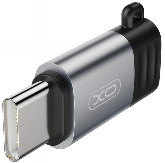 Adaptor Date si Incarcare Lightning - USB-C XO Design NB263B, Negru