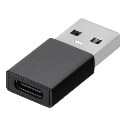 Adaptor Date si Incarcare USB-C - USB-A Blue Star, Negru