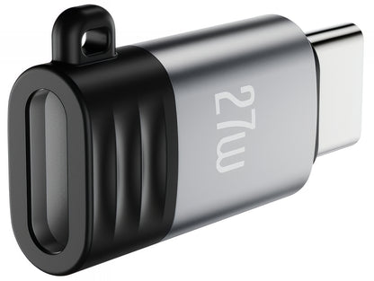 Adaptor Date si Incarcare Lightning - USB-C XO Design NB263A, Negru