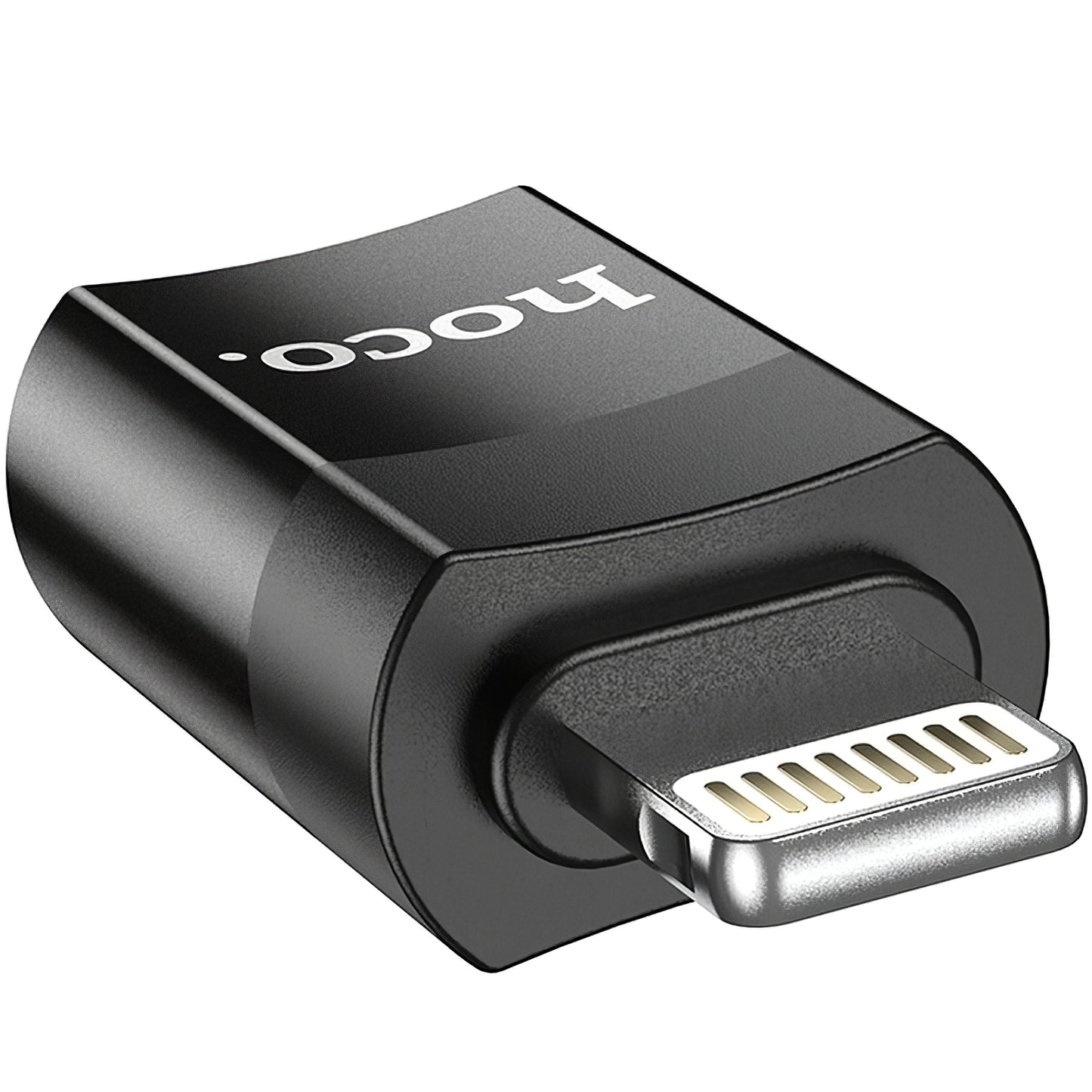 Adaptor Date si Incarcare USB-C - Lightning HOCO UA17, Negru