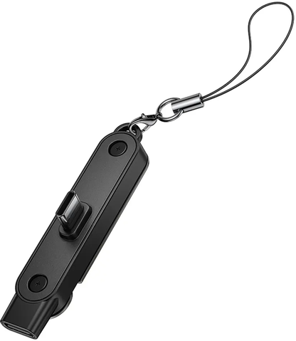 Adaptor Date si Incarcare USB-C - USB-C HOCO UA47A, Negru