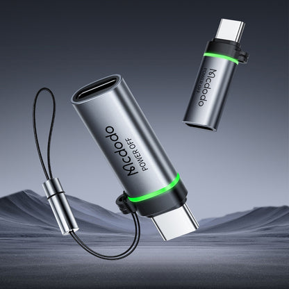 Adaptor Date si Incarcare Lightning - USB-C McDodo OT-6010 Power Off, Negru