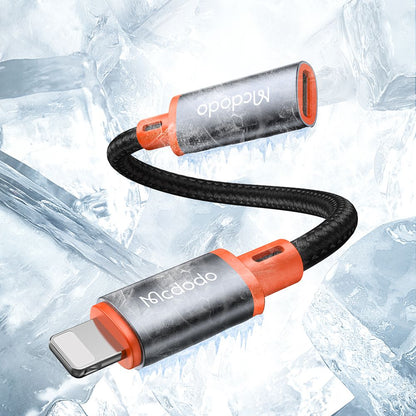 Adaptor Date si Incarcare USB-C - Lightning McDodo CA-1440, Negru