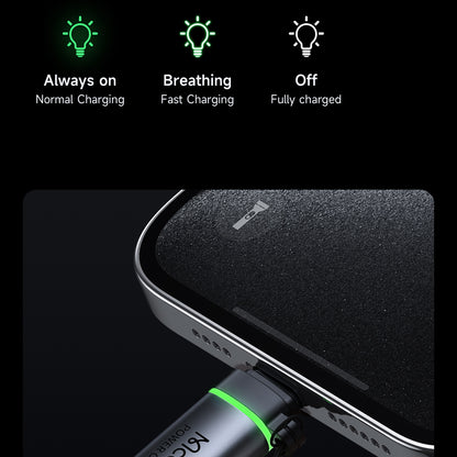 Adaptor Date si Incarcare USB-C - Lightning McDodo OT-2590 Power Off, Negru