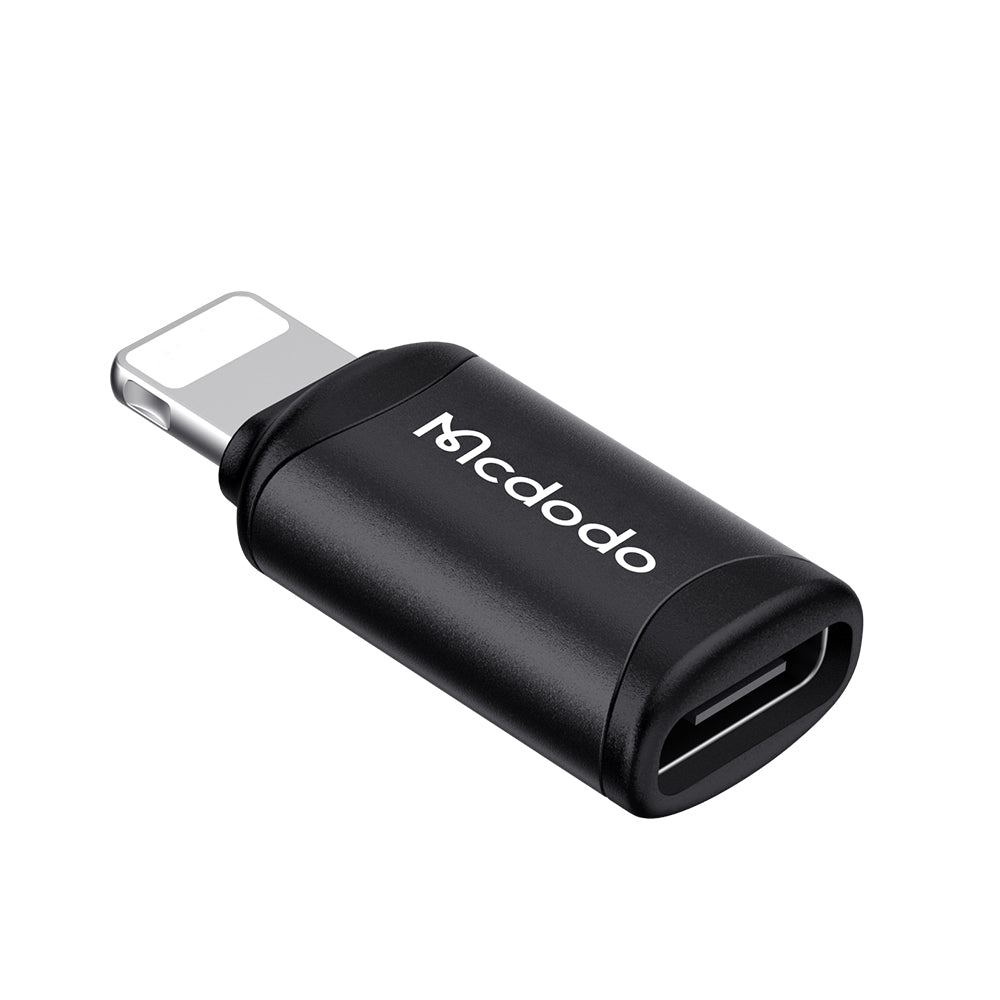 Adaptor Date si Incarcare USB-C - Lightning McDodo OT-7680, Negru