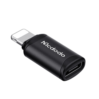 Adaptor Date si Incarcare USB-C - Lightning McDodo OT-7680, Negru