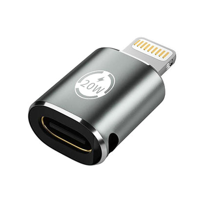 Adaptor Date si Incarcare USB-C - Lightning Techsuit A11 TitanCoreX, Gri