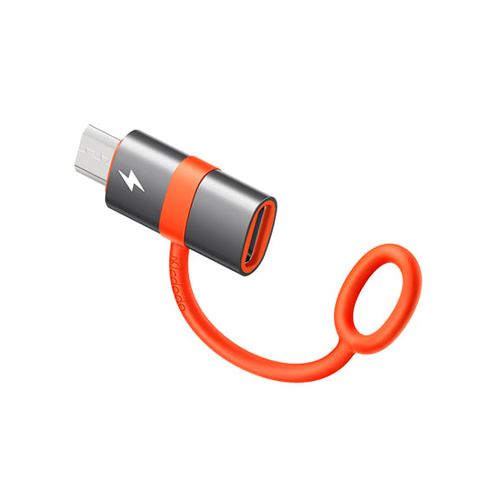 Adaptor Date si Incarcare USB-C - microUSB McDodo OT-3820, Gri