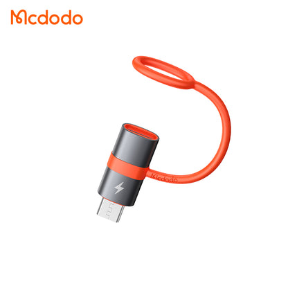 Adaptor Date si Incarcare USB-C - microUSB McDodo OT-3820, Gri