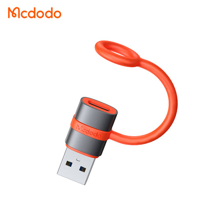 Adaptor Date si Incarcare USB-C - USB-A McDodo OT-3800, Gri